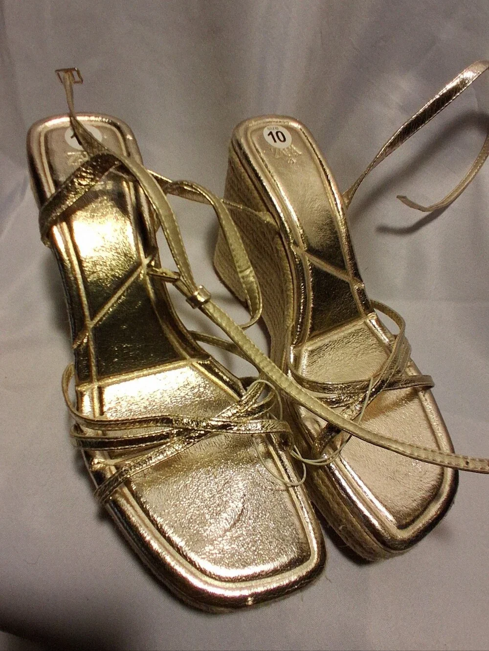 Zara espidrille wedges